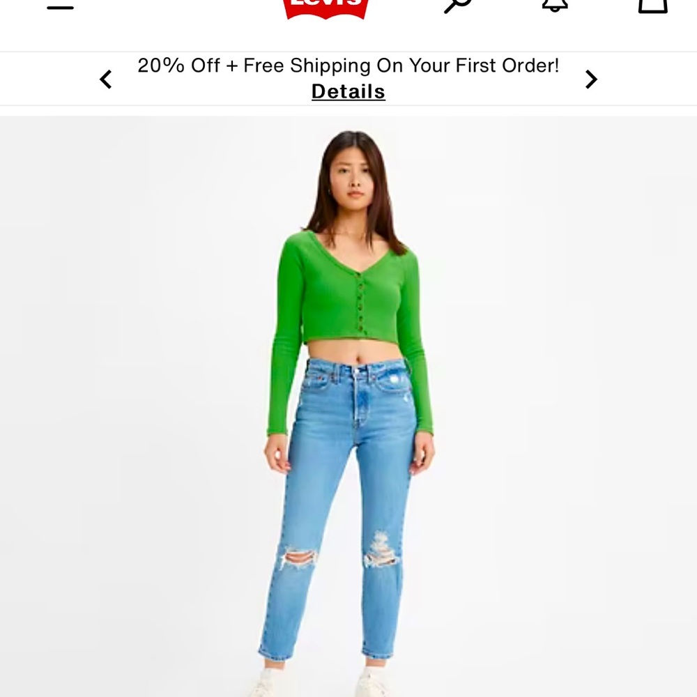 Levi’s BARELY WORN high rise wedgie fit (normally $98)